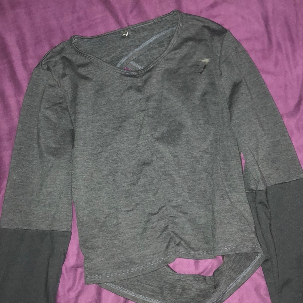 Gymshark Nikki Blackketter Drop Back Crop
